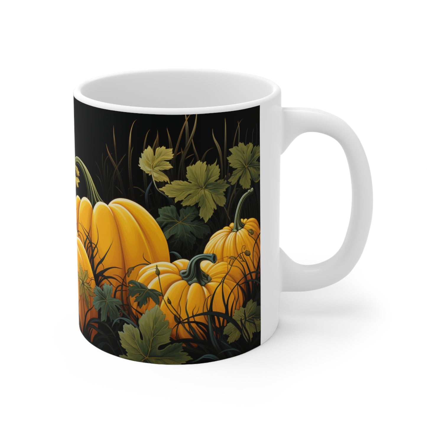 Halloween coffee mug, Pumpkin Fall Gift, Spooky Season Mug, Ghost Mug, Ghost Cup Ceramic Mug 11oz
