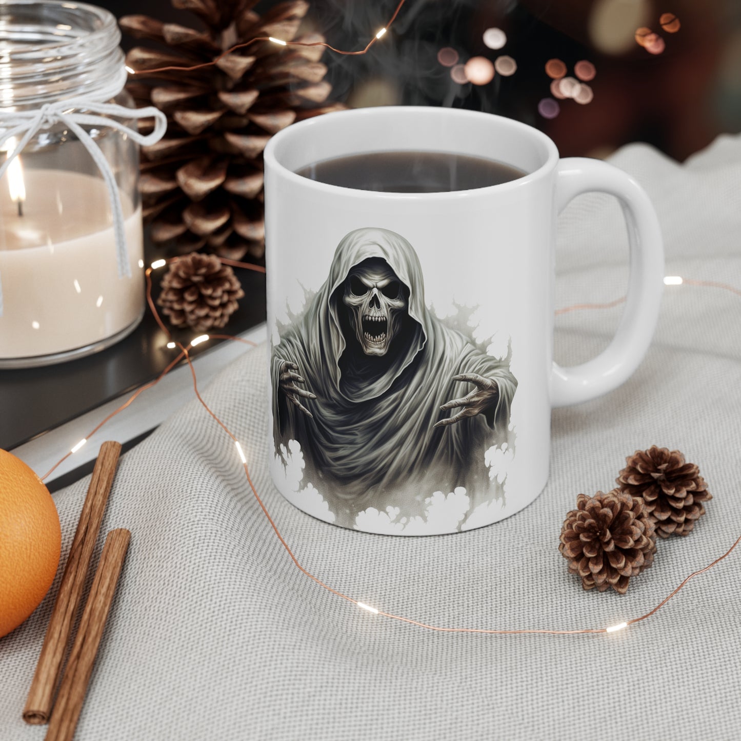 Halloween coffee mug, Fall Gift, Spooky Season Mug, Ghost Mug, Ghost Cup