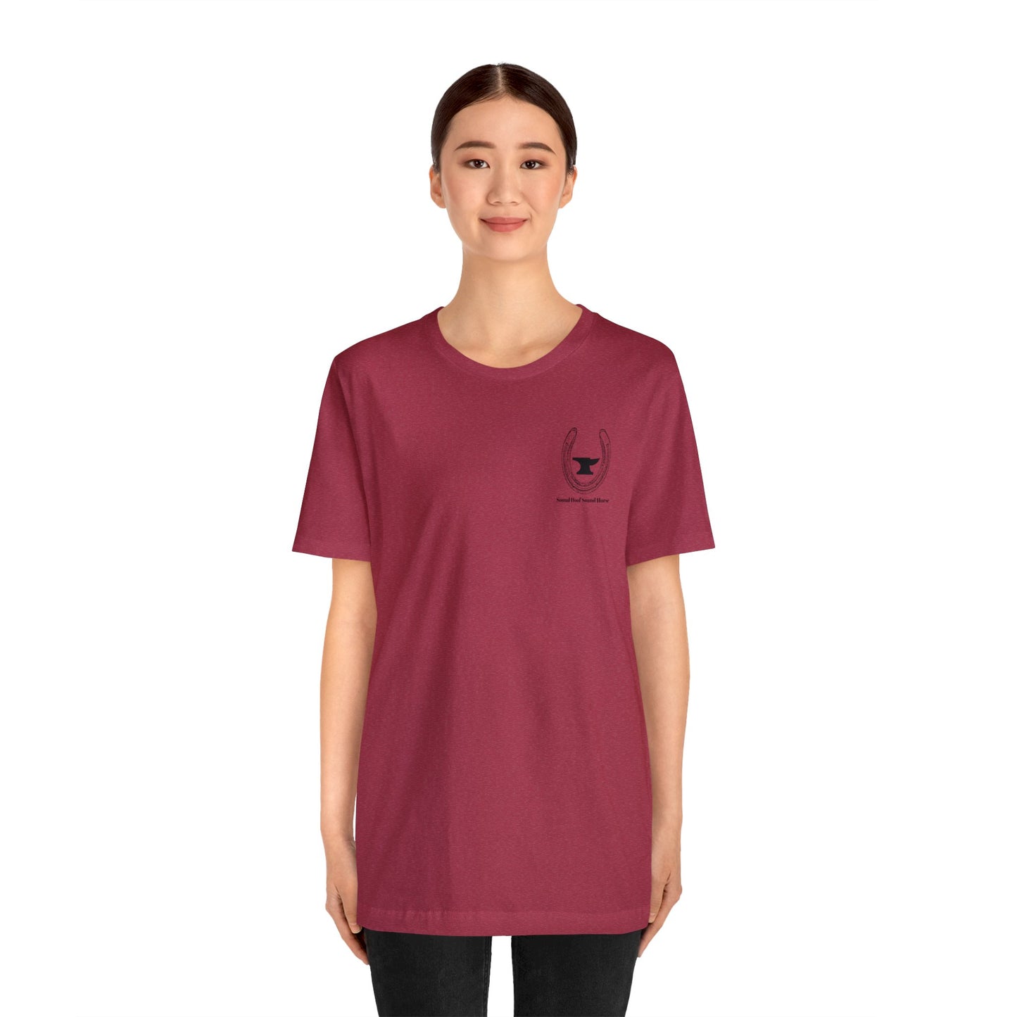 Farrier T-shirt Horseshoer Tee Shirt Multiple Colors Unisex Jersey Short Sleeve Tee
