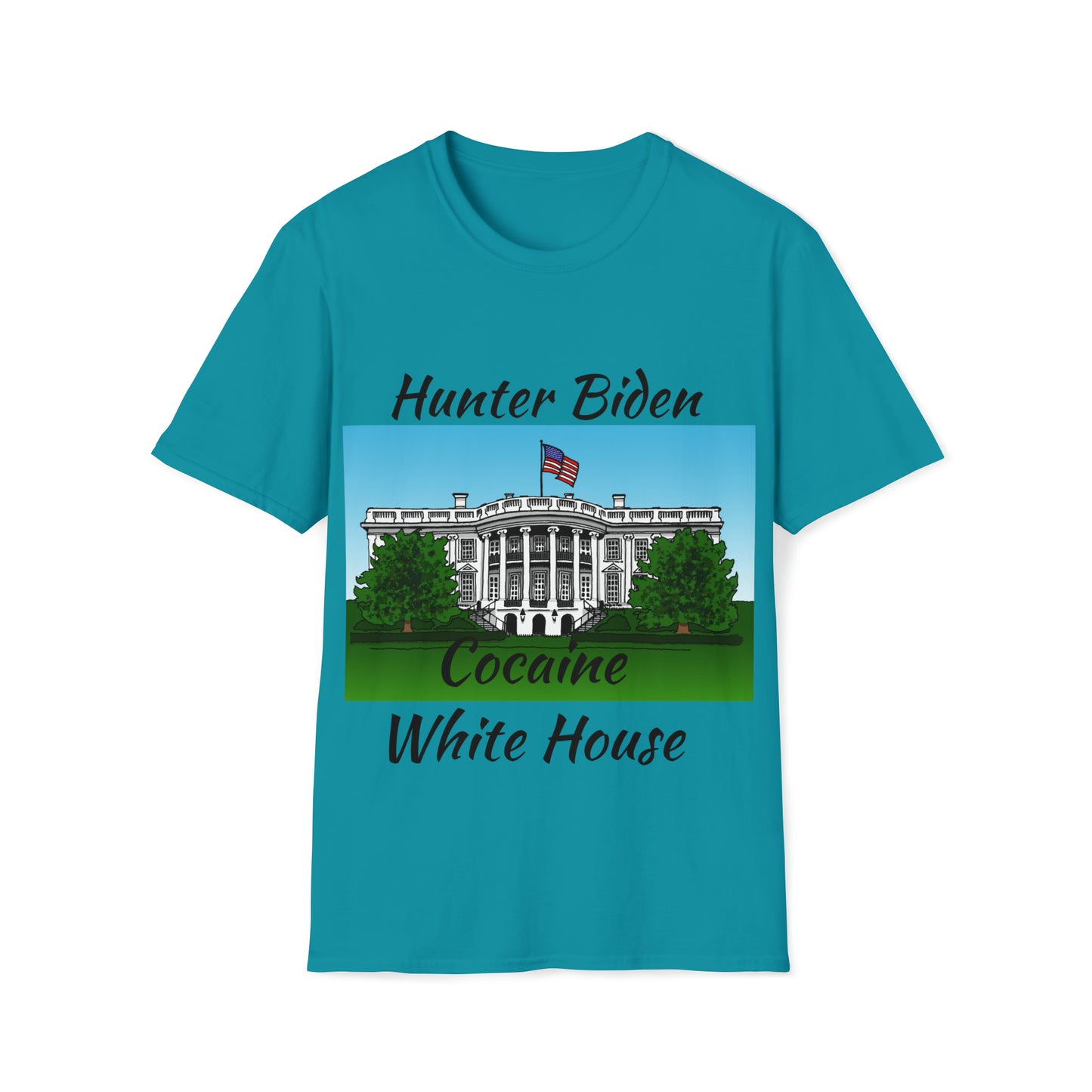 Biden White House Funny T Shirt Tee shirt T-shirt Unisex Softstyle T-Shirt