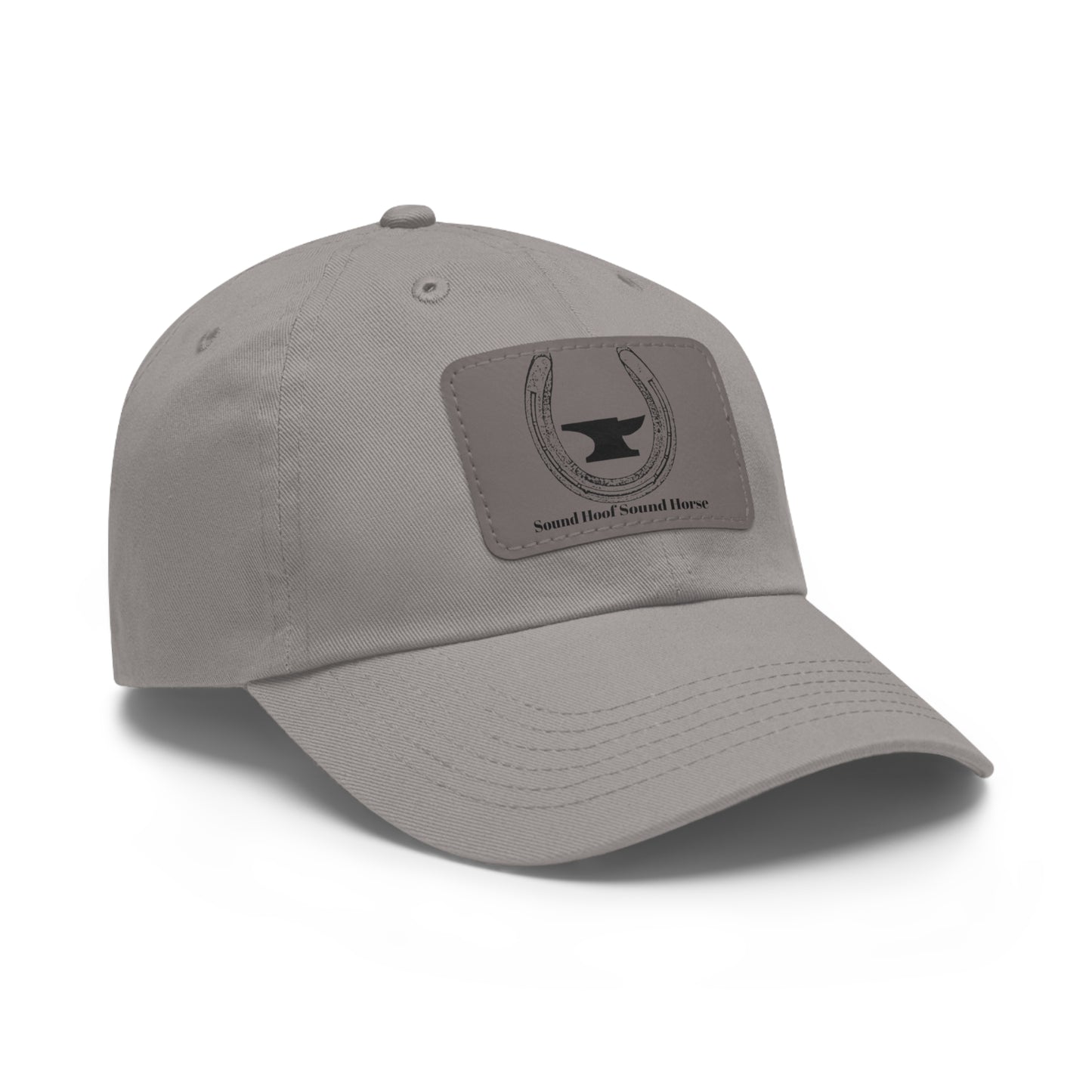 Farrier Hat Blacksmith Hat Horseshoer Hat with Patch Anvil and Horseshoe Quote for Horse Lovers