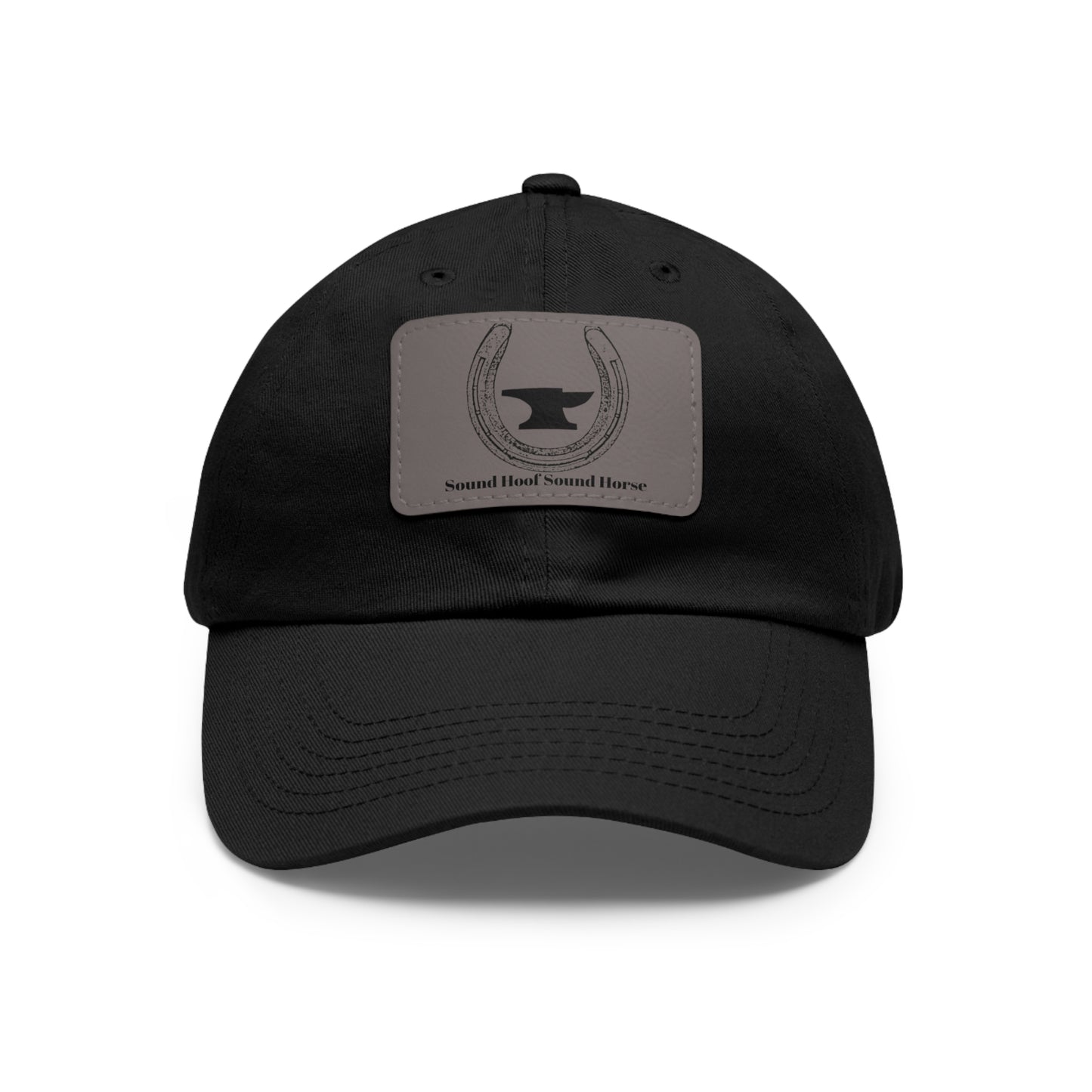 Farrier Hat Blacksmith Hat Horseshoer Hat with Patch Anvil and Horseshoe Quote for Horse Lovers