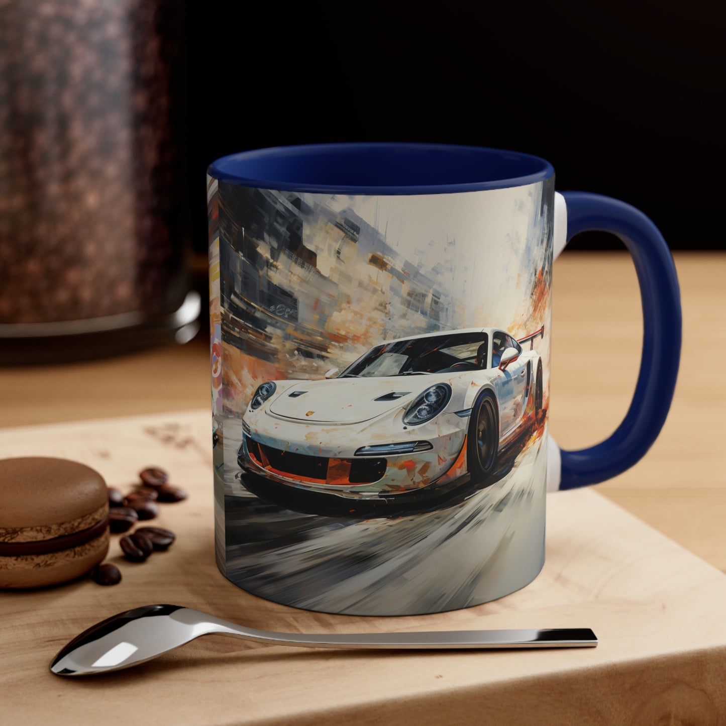 Sports Car Coffee Mug, Car Enthusiast, Car Lover, Gift for Car Guy, Japanese Sports Car, My Sport Car, Accent Coffee Mug, 11oz