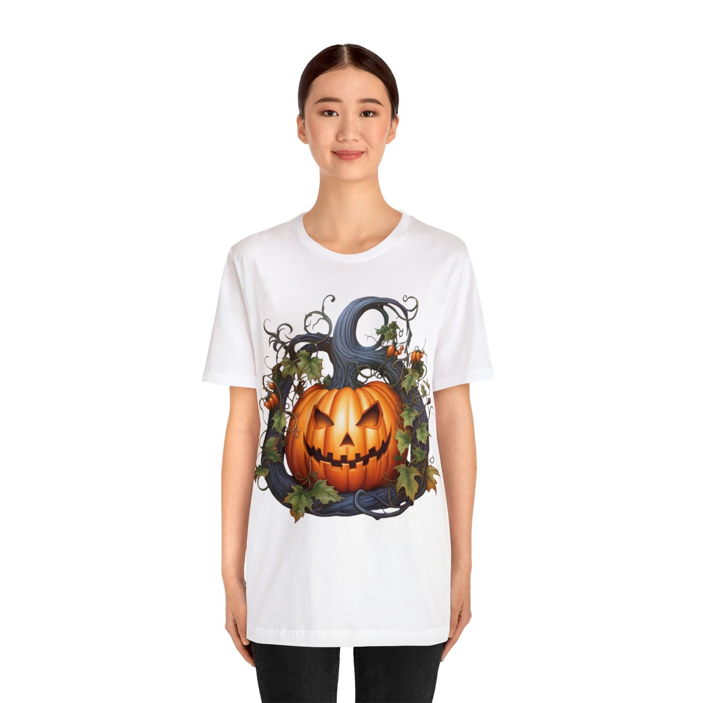 Halloween Shirt Fall Shirt for Woman Tee Fun Season T-shirt Pumkin Shirt Funny Shirt Halloween Clothing Halloween Costumes Fall Shirt