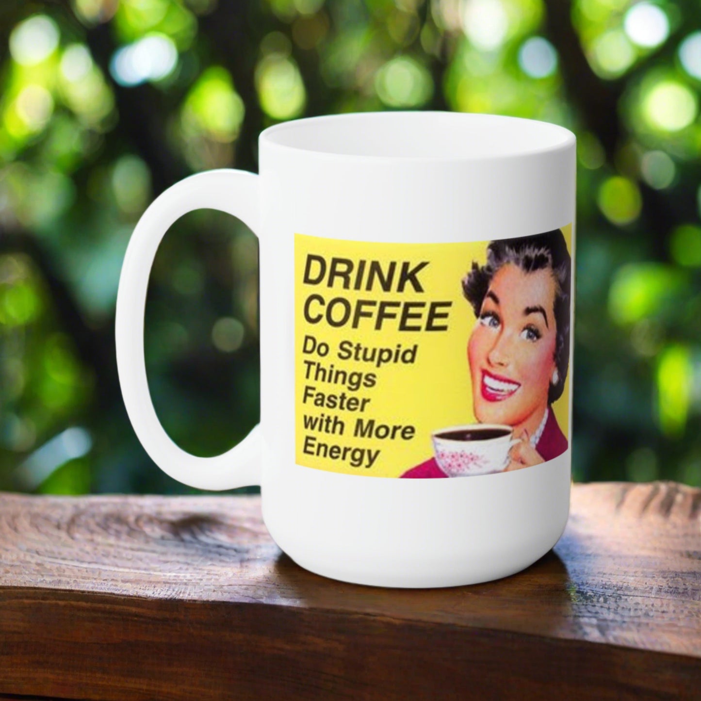 Vintage Funny Coffee Mugs Classic Coffee Mugs Retro Style Coffee Cup 15oz