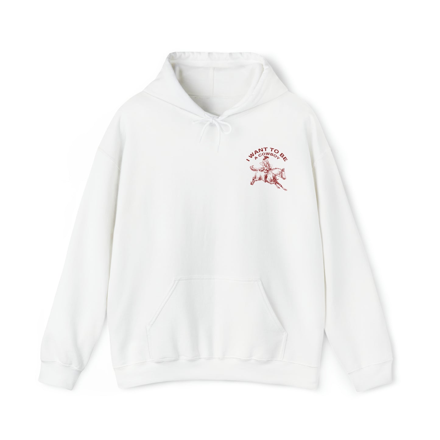Cowboy ware Funny Heavy Blend Hooded Sweatshirt