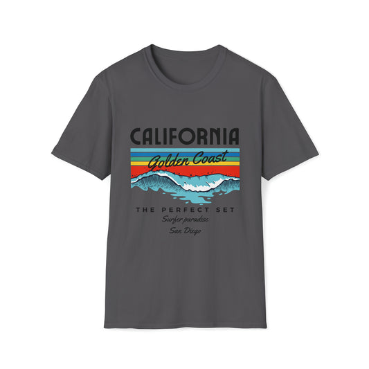 Ocean Graphic Tees Crew Neck Positive Tee Trendy Vintage T-shirt Punchy Cute Comfy Weird Artsy Trendy