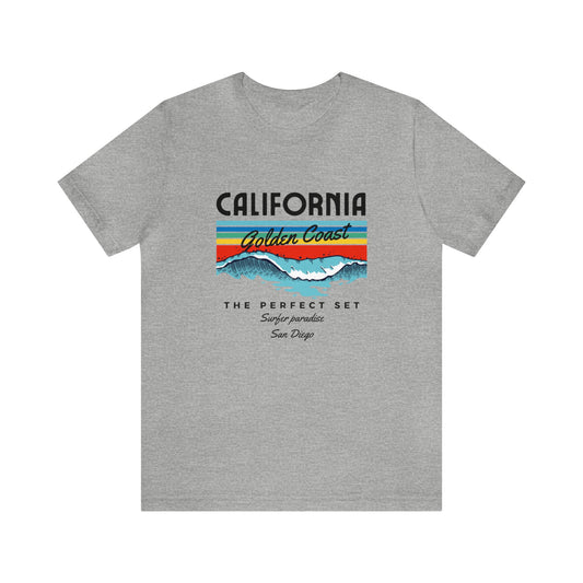 Ocean Graphic Tees Crew Neck Woman Positive Tee Trendy Vintage T-shirt Punchy Cute Comfy Weird Artsy Trendy