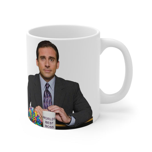 The Office TV Show Coffee Mug Michael Scott Quote TV Show World's Best Boss