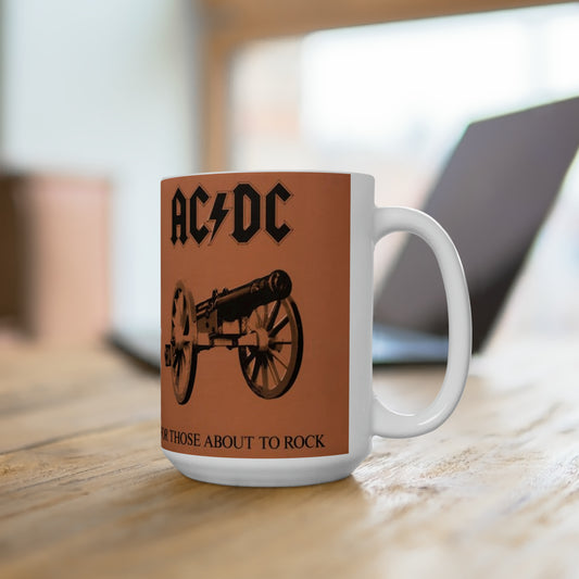 AC DC Classic Rock Albums Coffee Mug Rock Covers Cup Coffee Table Album 15oz