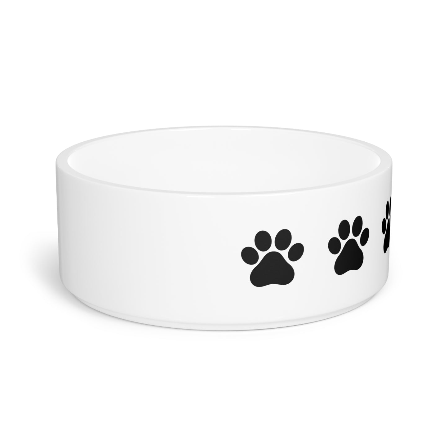 Dog Pet Bowl Paw Print Food Bowl for Dogs