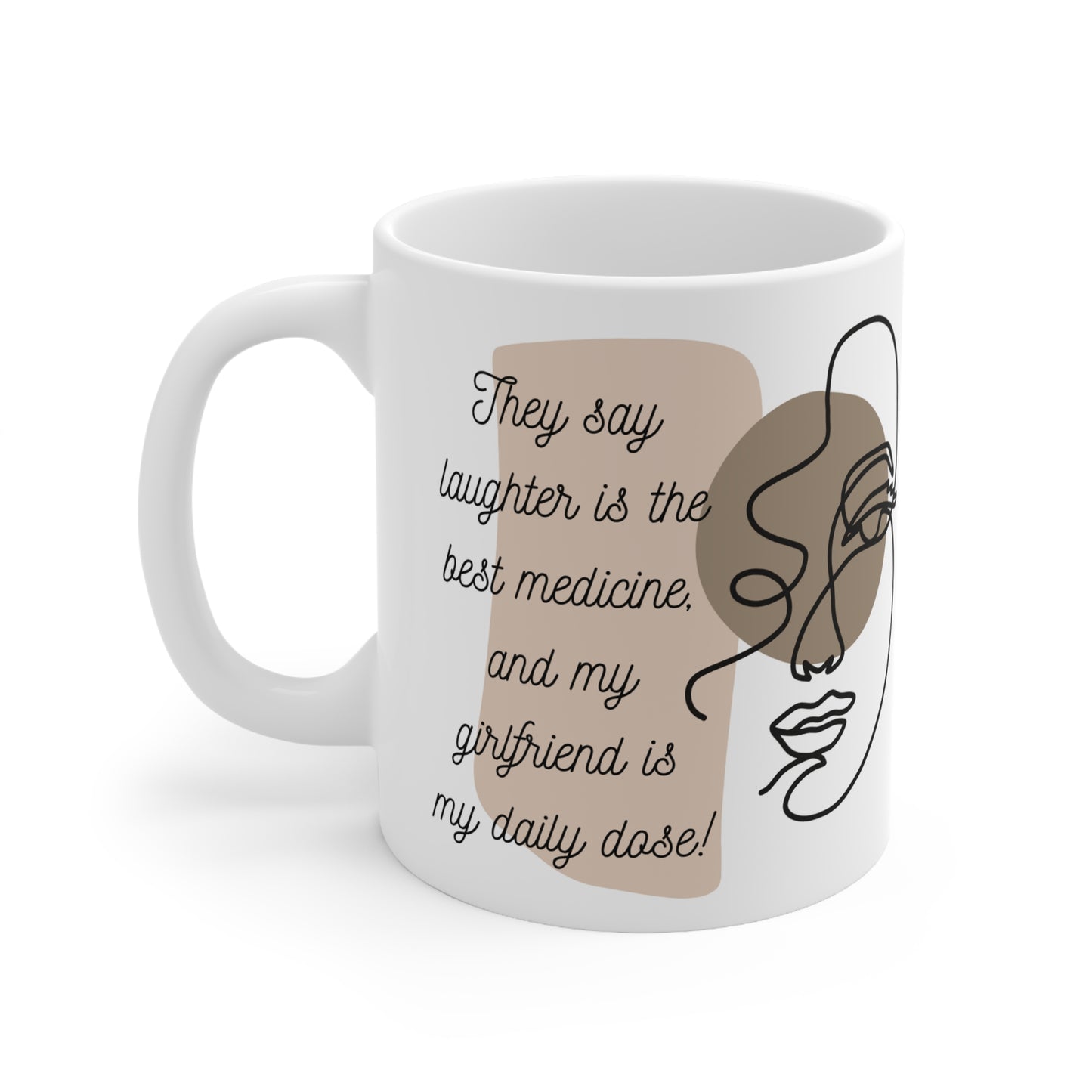 Girlfriend Coffee Mug Fun Mug Boyfriend Gift Romantic Gifts for Her Funny Mugs Ceramic 11oz