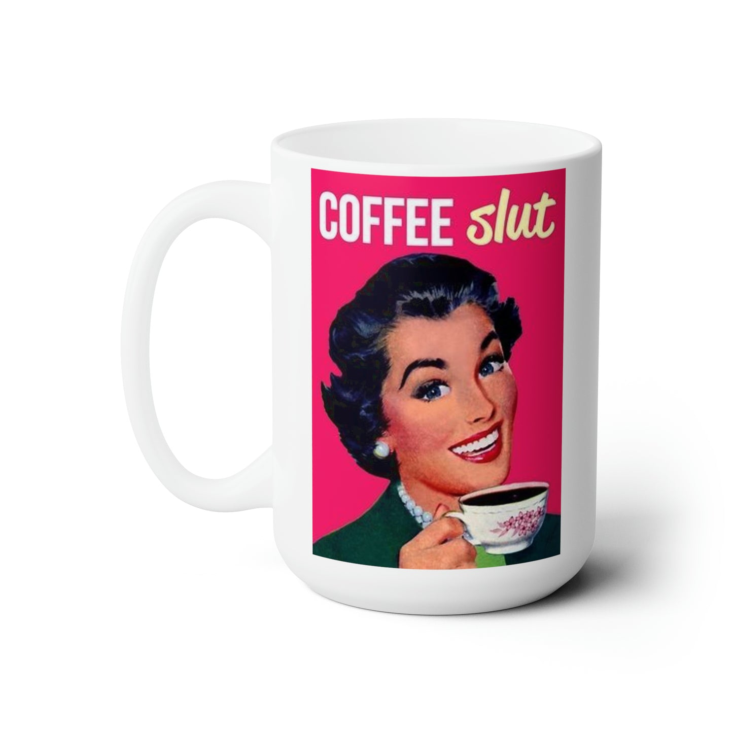 Funny Coffee Mug Classic Fun Coffee Cup Vintage Coffee Mugs 15oz