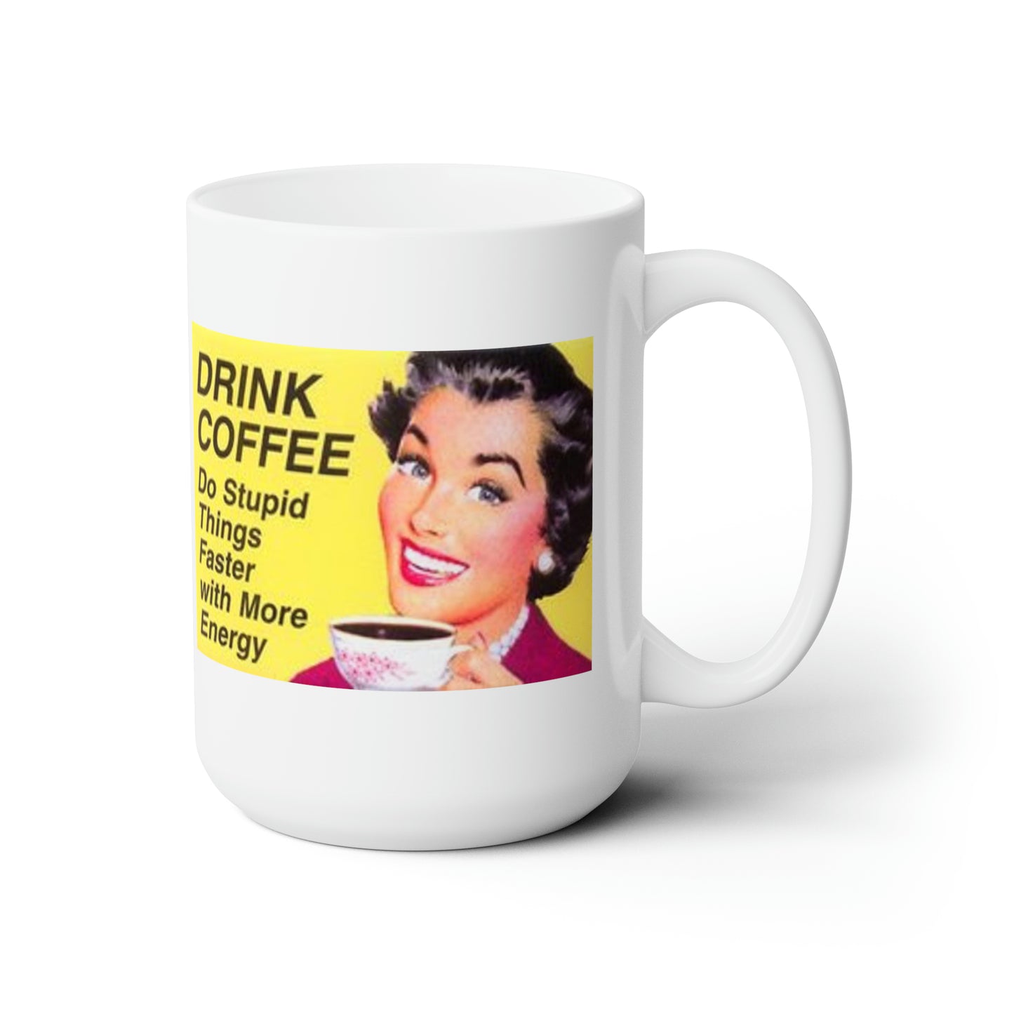 Vintage Funny Coffee Mugs Classic Coffee Mugs Retro Style Coffee Cup 15oz