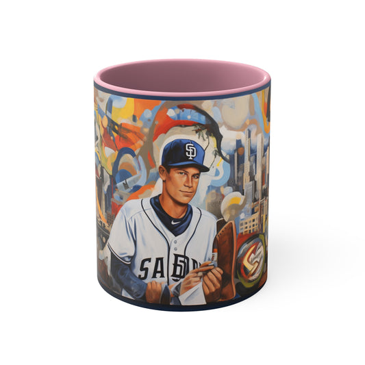 San Diego Padres Mug Slam Diego Padre Coffee Mug Padres Baseball SD padres