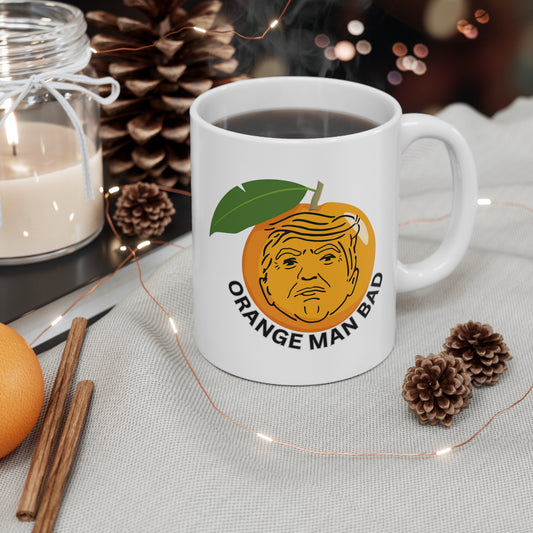 Trump Coffee Ceramic Mug 11oz Trumpmugs Conservative Coffee Mug Gift for Dad Trump Mug Trump Father Mug For Men Republican Coffee Mug