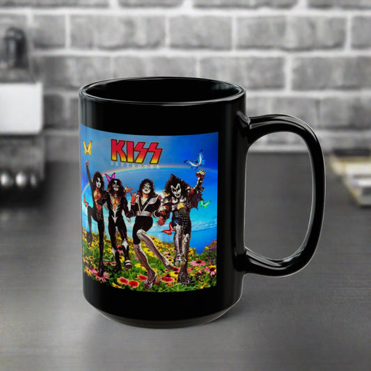 Kiss Coffee Mug Destroyer Album Cover Coffee Cup 15oz and 11oz Coffee mug