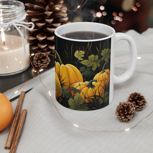 Halloween coffee mug, Pumpkin Fall Gift, Spooky Season Mug, Ghost Mug, Ghost Cup Ceramic Mug 11oz