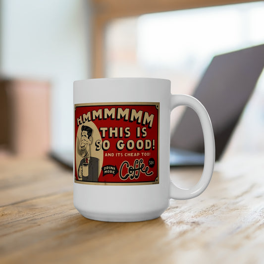 Old Vintage Advertisement Coffee Mug Classic Style Coffee Mug 15oz