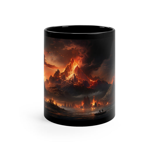 Volcano Mug Volcano Coffee Cup Lava Volcano Eruption Volcano Cup Coffee Funny Mug Island Coffee cup Lava Love