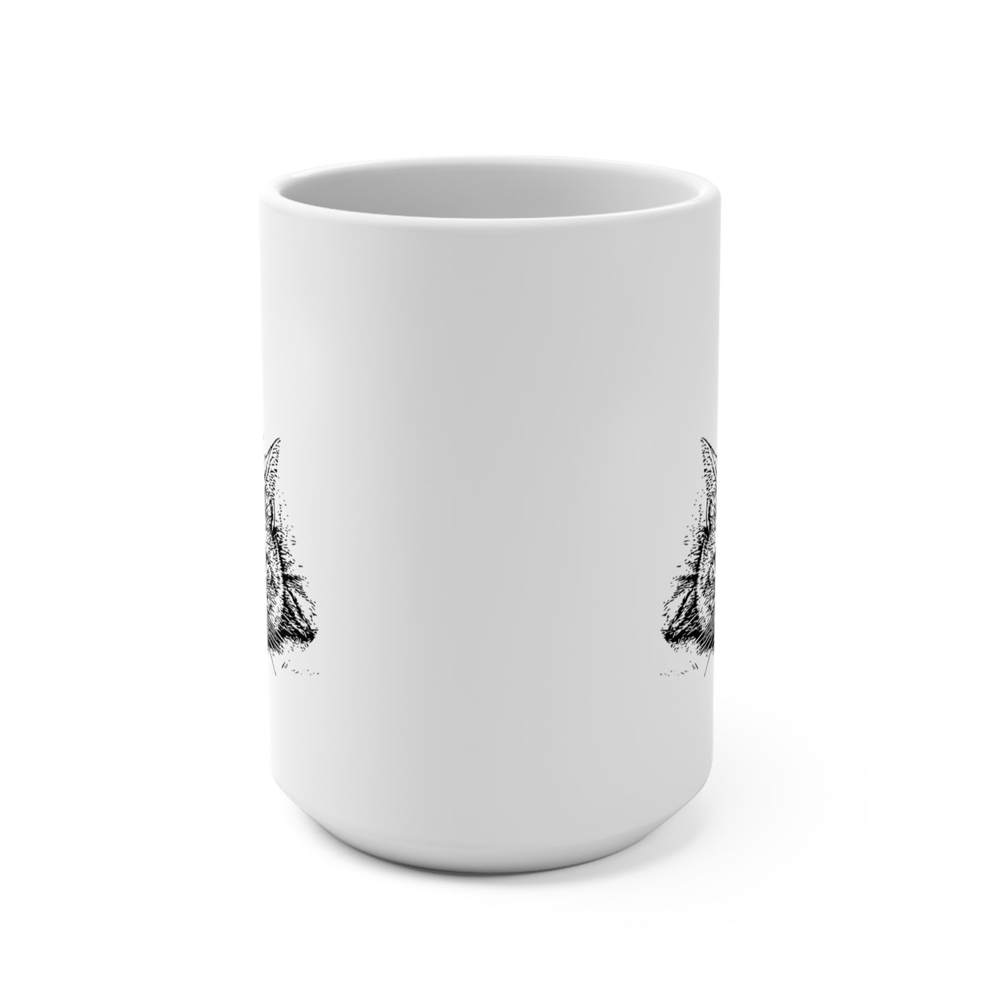 Coffee Mug Cat Lover Animal Coffee Cup 15oz