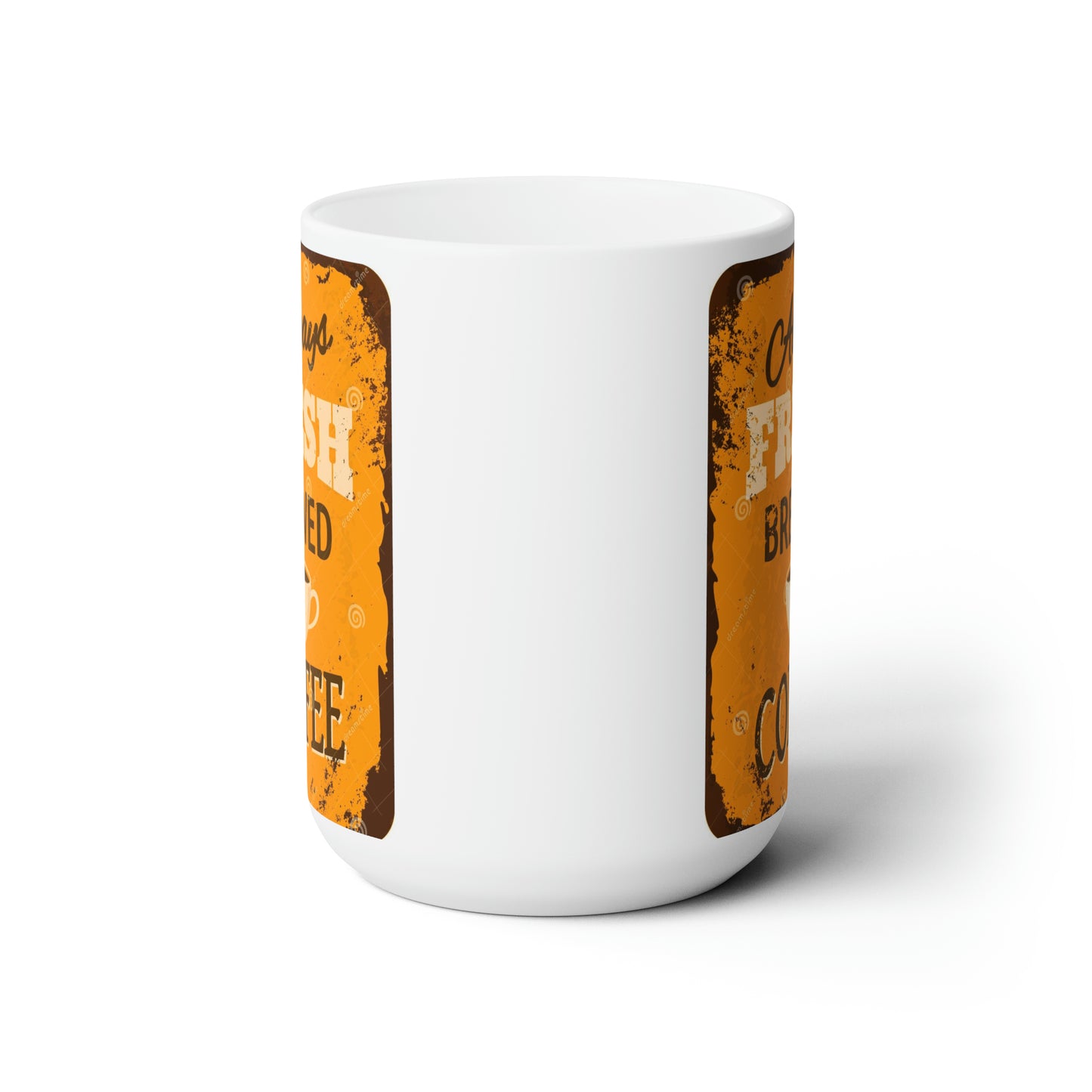 Vintage Style Coffee Mug Classic Design Coffee Mugs  15oz