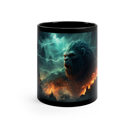 Bigfoot Ceramic Mug Yeti Mug Big Foot Mug Sasquatch Mug Sasquatch Cup Coffee Cup Coffee Mug