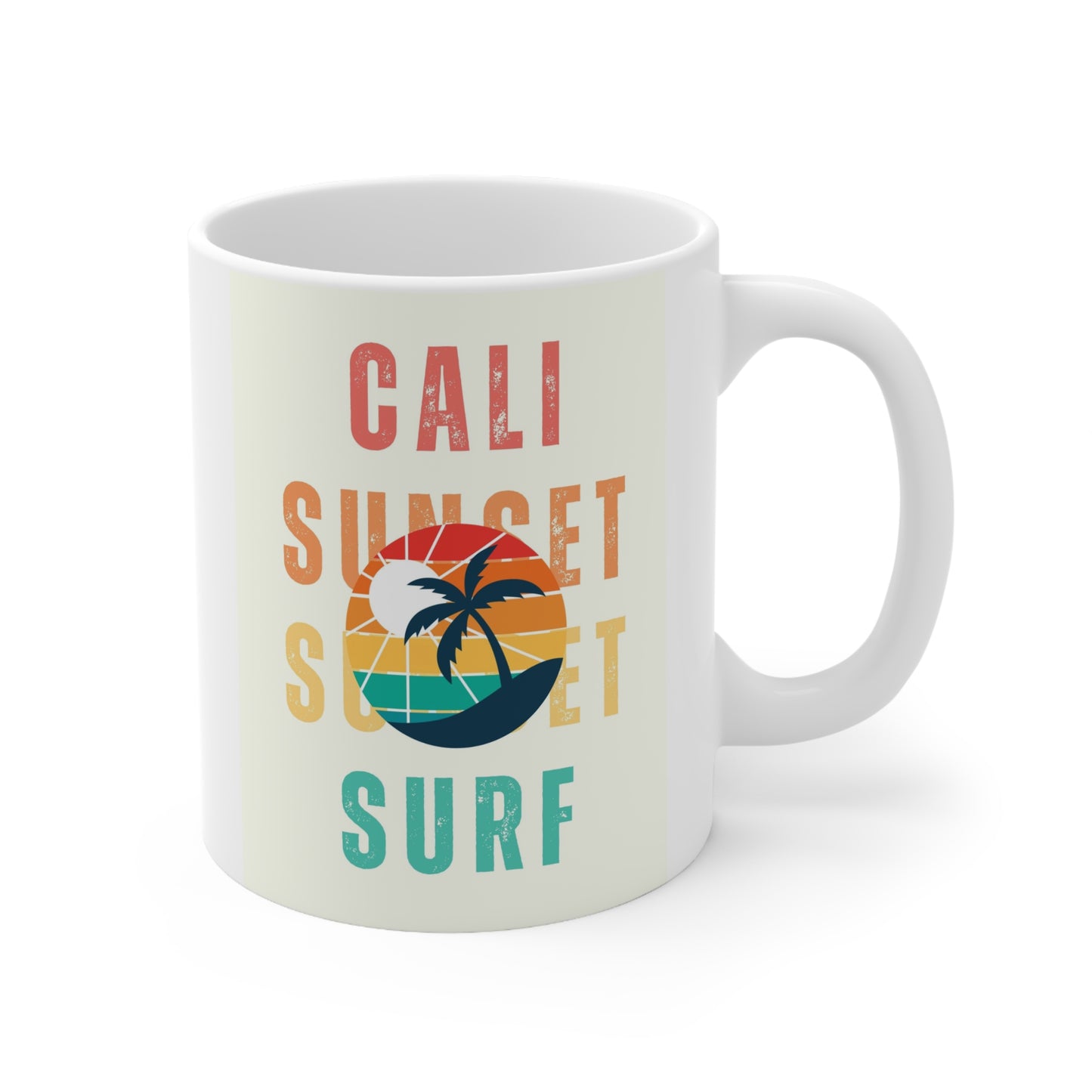 Graphic for Beach Coffee Mug Fun Beach Coffee Cup Ceramic mug Porcelain Travel Insulated Personalized Funny Novelty Custom