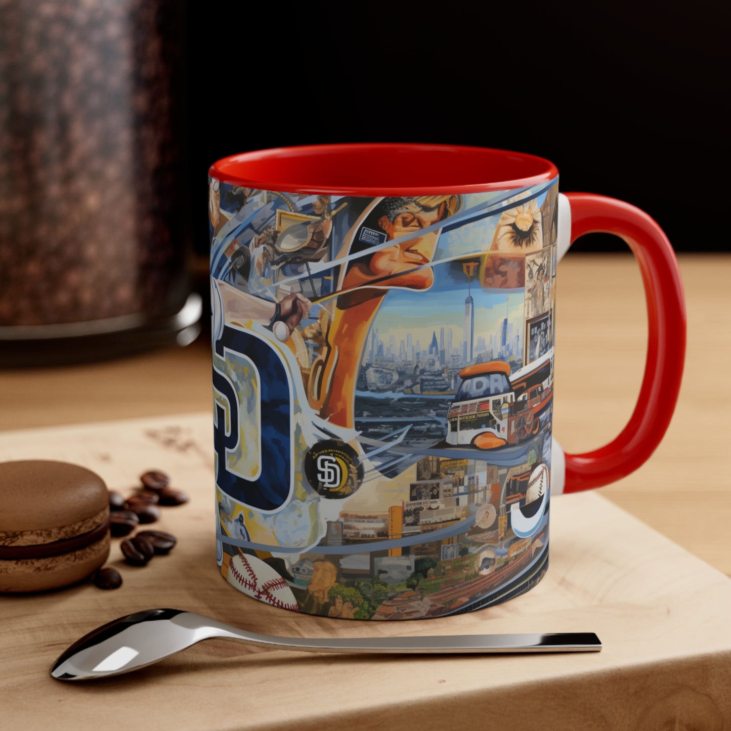 Padres Sports coffee mug San Diego Padres Mug Slam Diego Padre Coffee Mug Padres Baseball SD padres