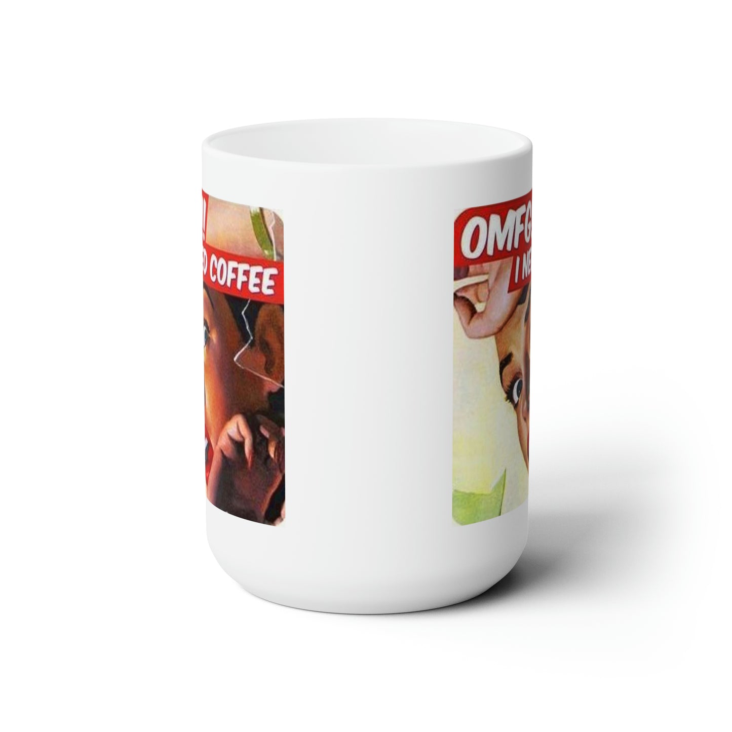 Vintage Style Coffee Mug Funny Coffee Mugs Classic Retro Coffee Cup 15oz