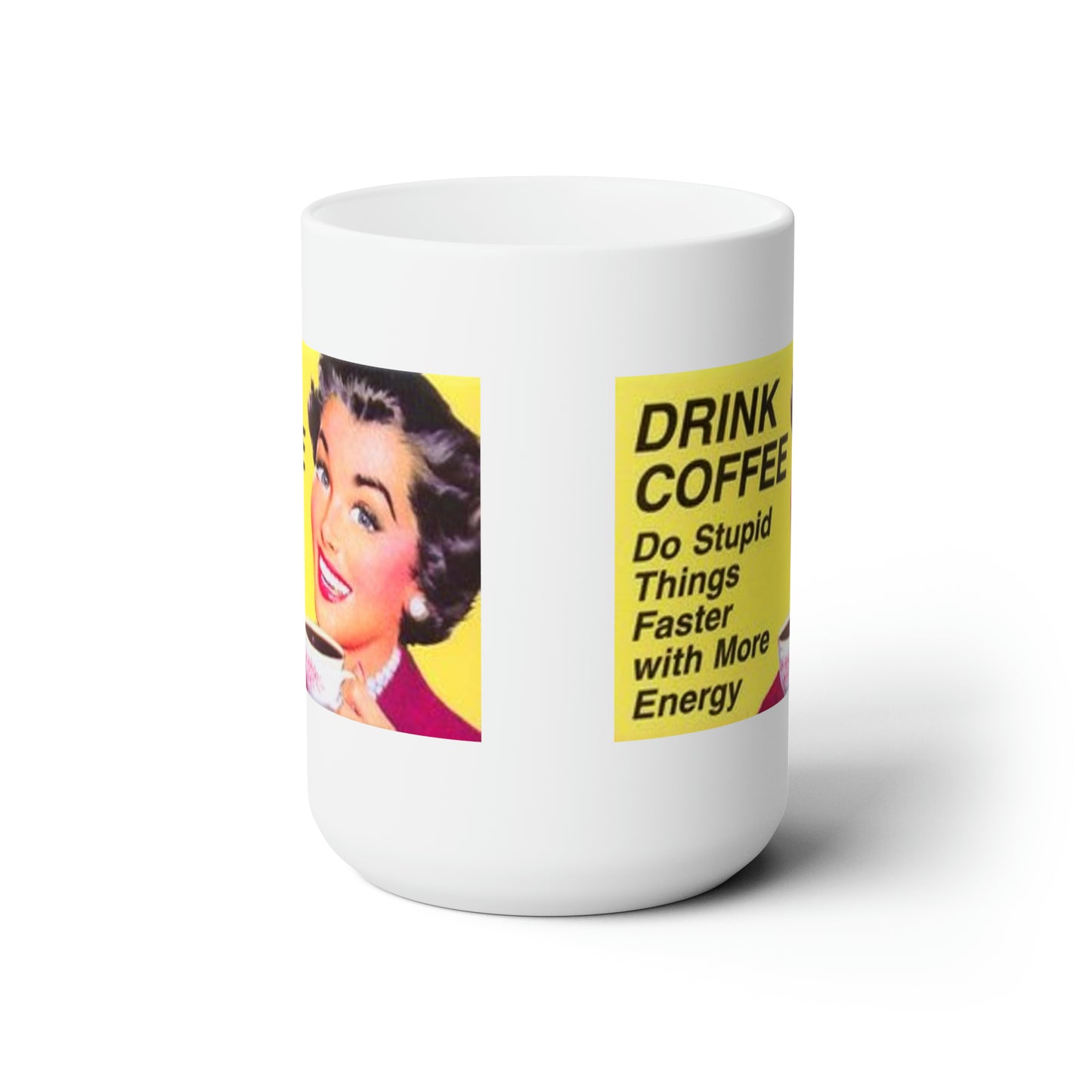 Vintage Funny Coffee Mugs Classic Coffee Mugs Retro Style Coffee Cup 15oz