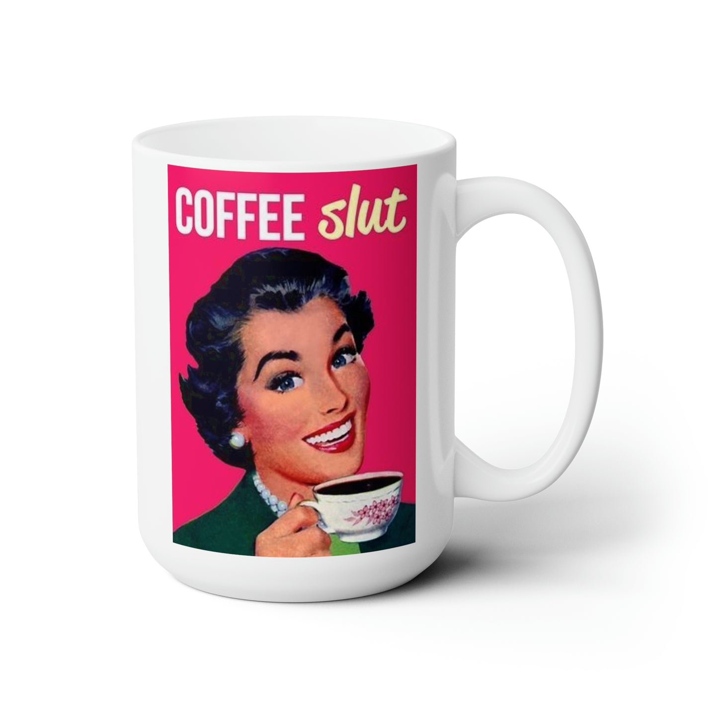 Funny Coffee Mug Classic Fun Coffee Cup Vintage Coffee Mugs 15oz