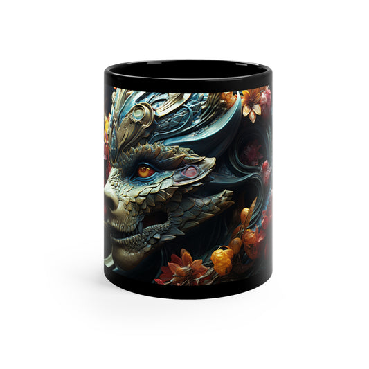 Snake Ceramic Mug Coffee Mug Snake Spirit Animal Snake Symbolism Snake Gift Shaman Mug Snake lover gift Celestial Mug Demon Mug design