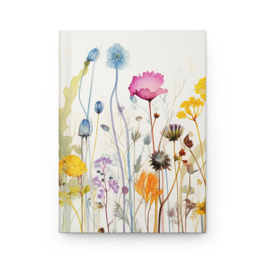 Pressed Flower Notebook Journal Notebook Hardcover To-do Stationary Diary Planner Personalized Teacher Gift back to school Notepad