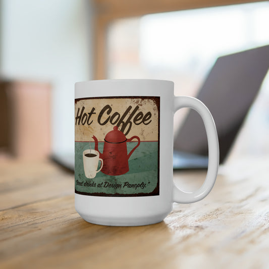 Vintage Coffee Mug Boho Classic Coffee Mugs Retro Boho Old Sign 15oz