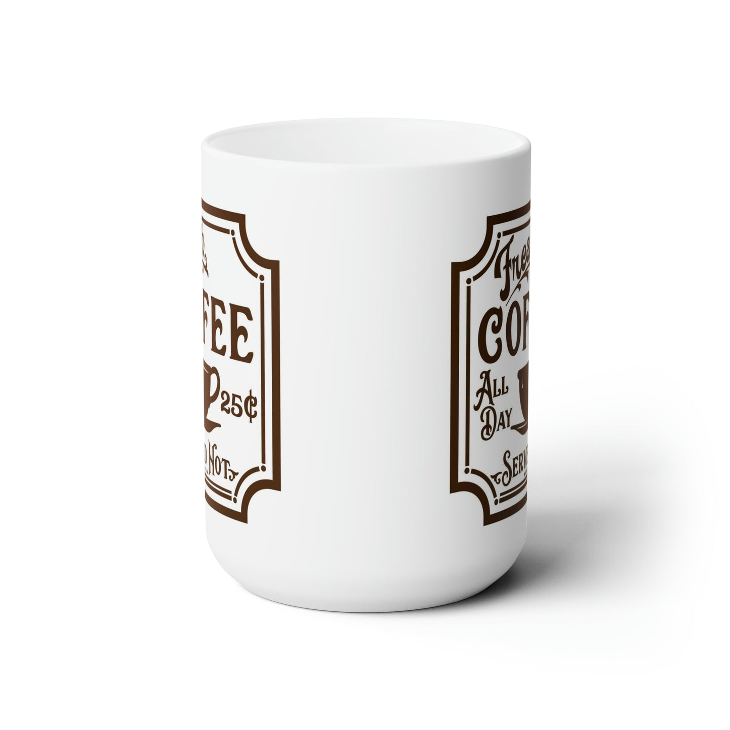 Old Vintage Boho Style Coffee Mug Retro Design Coffee Mugs 15oz