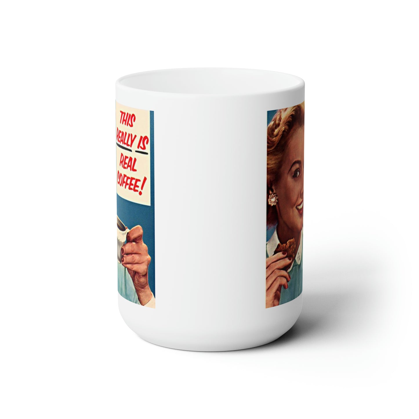 Classic Coffee Mug Vintage Coffee Mug Retro Coffee Cup Old School 15oz