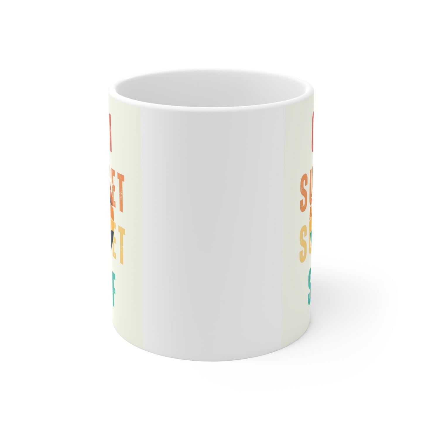 Graphic for Beach Coffee Mug Fun Beach Coffee Cup Ceramic mug Porcelain Travel Insulated Personalized Funny Novelty Custom