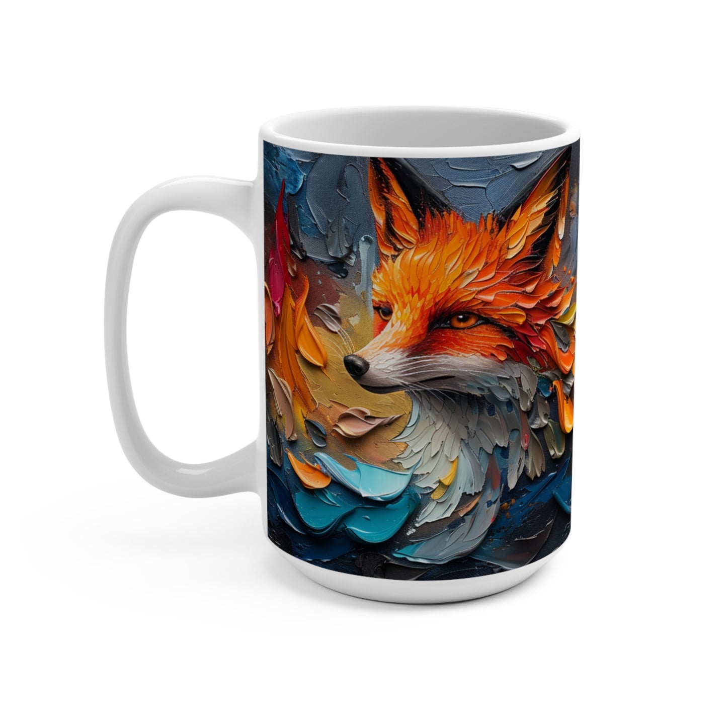 Watercolor Fox Coffee Mug 15oz Animal Wild Free Coffee Cup Best Coffee Mugs