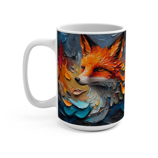 Watercolor Fox Coffee Mug 15oz Animal Wild Free Coffee Cup Best Coffee Mugs