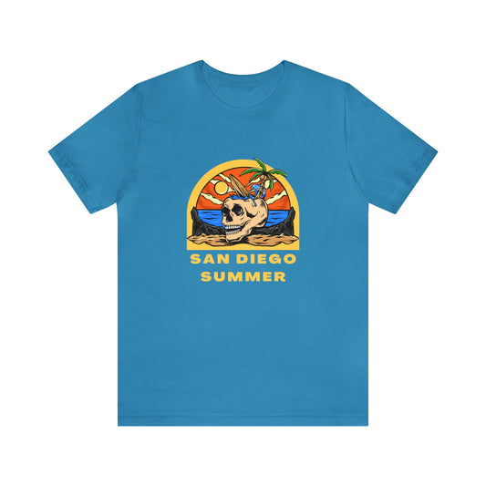 Summer Vibes T-Shirt Gift for Her Beach Lover Shirt Sunshine Tee Summer Shirt for Lady Beach Shirts Waves Shirt Surf