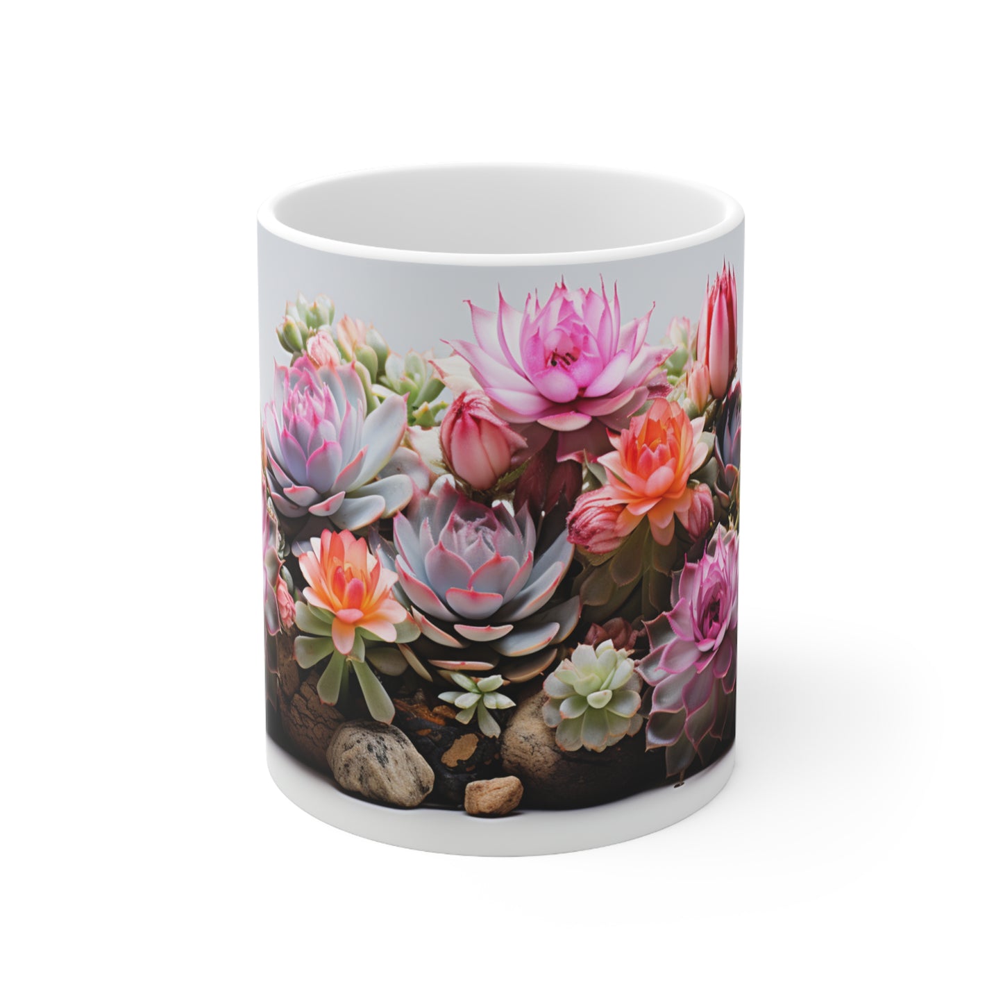 Cactus Mug- Succulent Cup- Cactus Lover Gift- Funny Gardening Coffee Mug- Plant Lover Cup- Its not Hoarding if its Plants Ceramic Mug 11oz