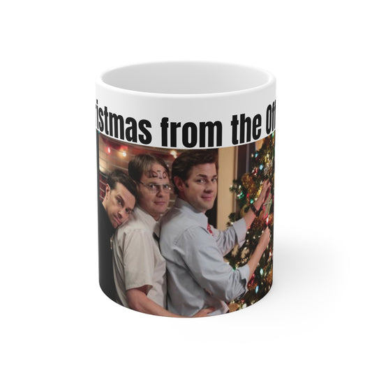 Coffee Mug Office TV Show Coffee Mug Christmas Cup Office Christmas Gift