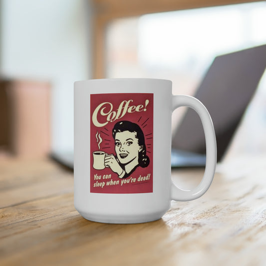 Funny Coffee Mug Vintage Coffee Mug Classic Coffee Mugs Retro Coffee Cup 15oz