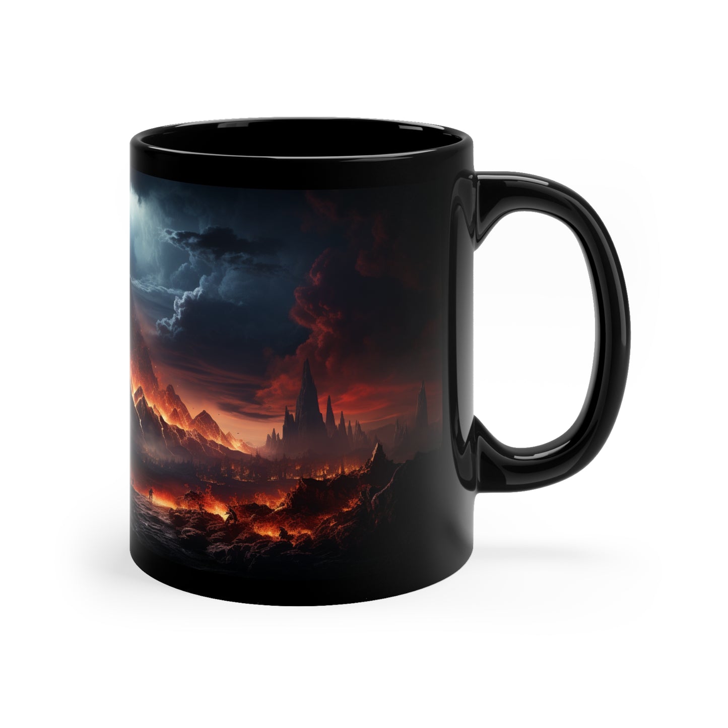 Volcano Mug Volcano Coffee Cup Lava Volcano Eruption Volcano Cup Coffee Funny Mug Island Coffee cup