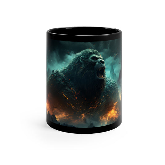 Bigfoot Ceramic Mug Yeti Mug Big Foot Mug Sasquatch Mug Sasquatch Cup Coffee Cup Coffee Mug
