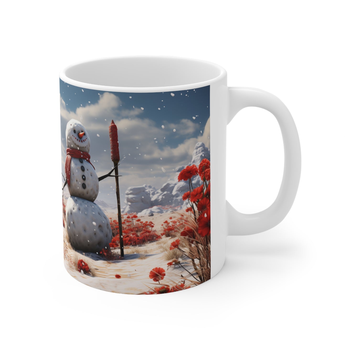 Engrossing Christmas Mug Funny Mug Secret Santa X-mas Mug Snowman Mug Vintage Christmas Mug Snow Man Coffee Mug Hot Chocolate Mug Holiday Mu