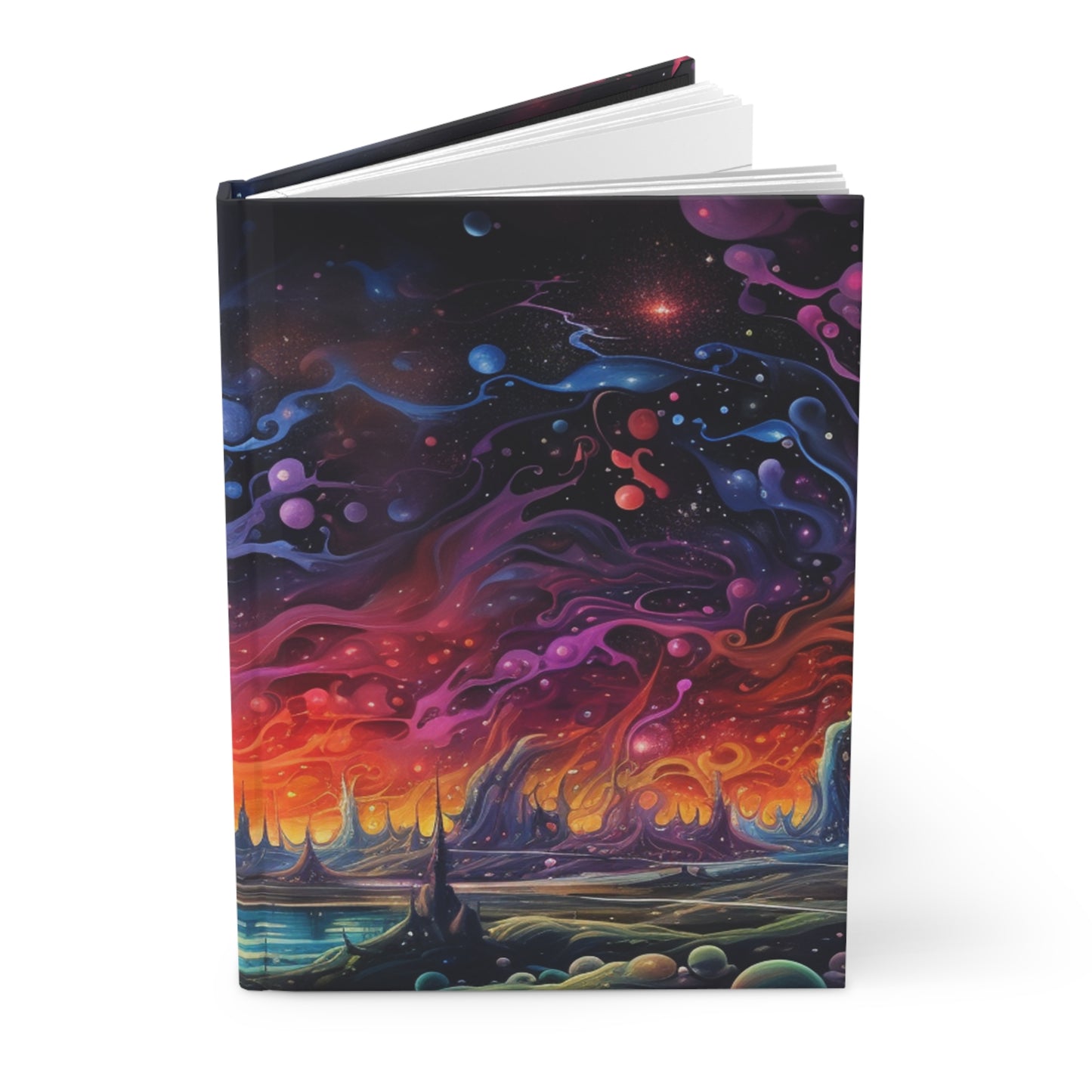 Galaxy Notebook Journal Notebook Hardcover To-do Stationary Diary Planner Personalized Teacher Gift back to school Notepad