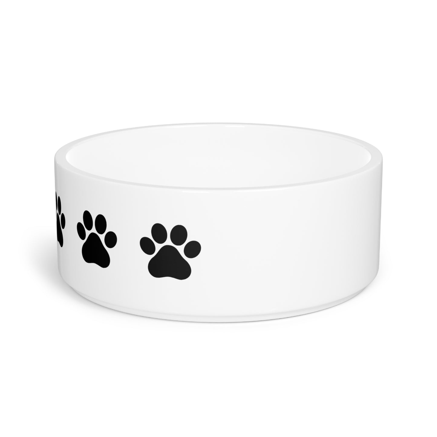 Dog Pet Bowl Paw Print Food Bowl for Dogs