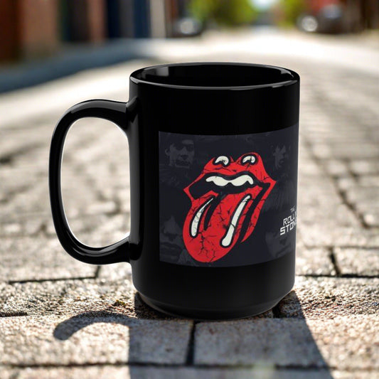 Stones Coffee Mug Gift Classic Rock Fan Stones Coffee Mug Gift 15oz